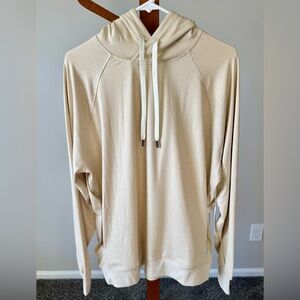 Feat Unisex Oatmilk BlanketBlend Hoodie Size Large NWT Retail $118
